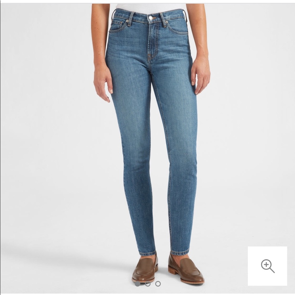 Everlane size 26 high rise denim regular skinny
